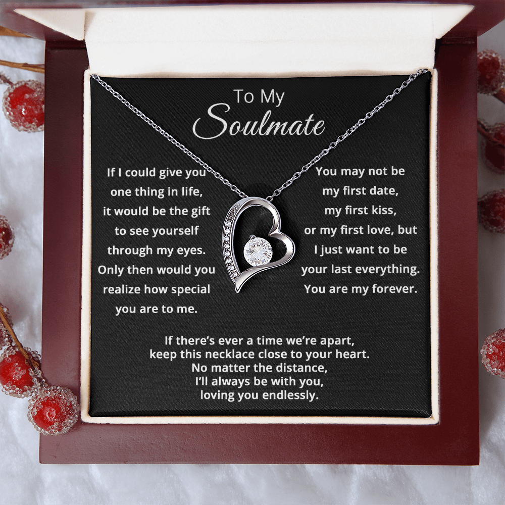 To My Soulmate β Forever Love Necklace Gift for Her | Miora Gifts