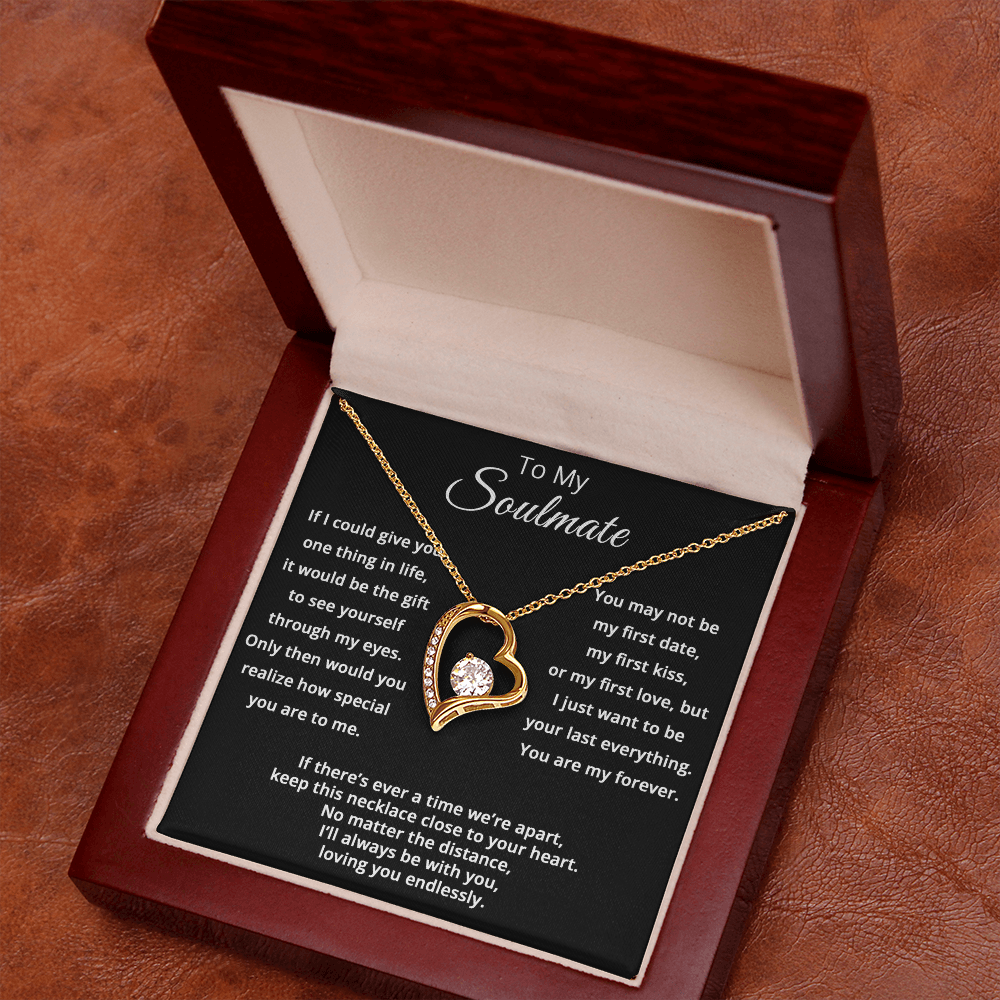 To My Soulmate – Forever Love Necklace Gift for Her | Miora Gifts