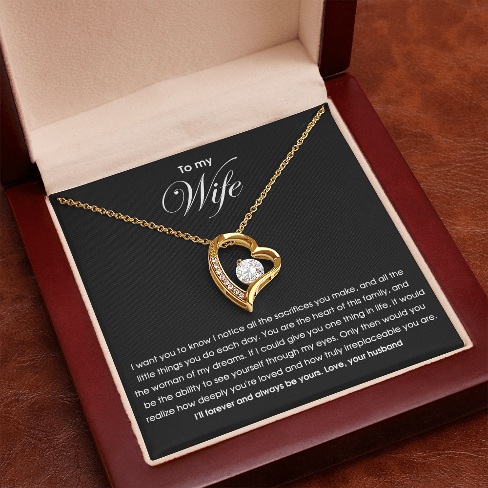 To My Wife – Jewelry Gift That Makes Her Tear Up | Miora Gifts Sale 50% Freeshiping