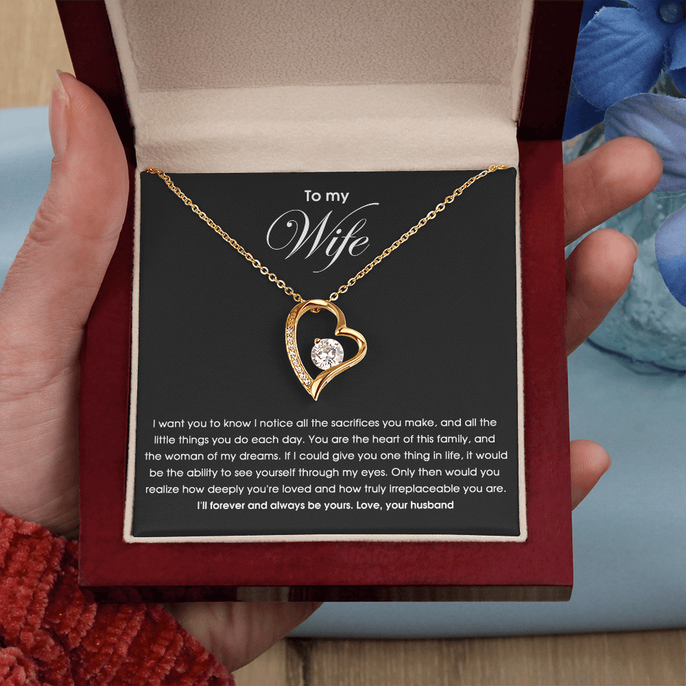 To My Wife – Jewelry Gift That Makes Her Tear Up | Miora Gifts Sale 50% Freeshiping
