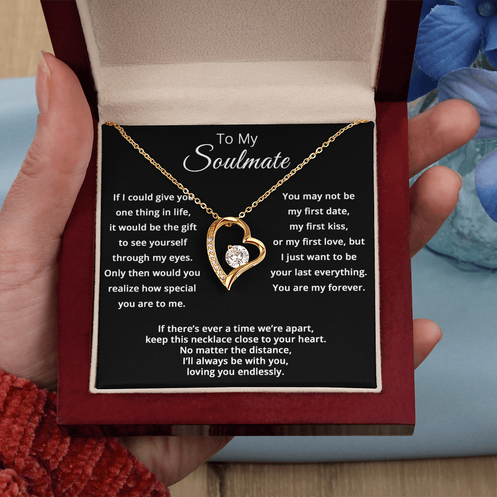 To My Soulmate – Forever Love Necklace Gift for Her | Miora Gifts