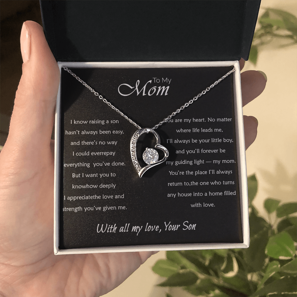 Forever Love Necklace For Mom