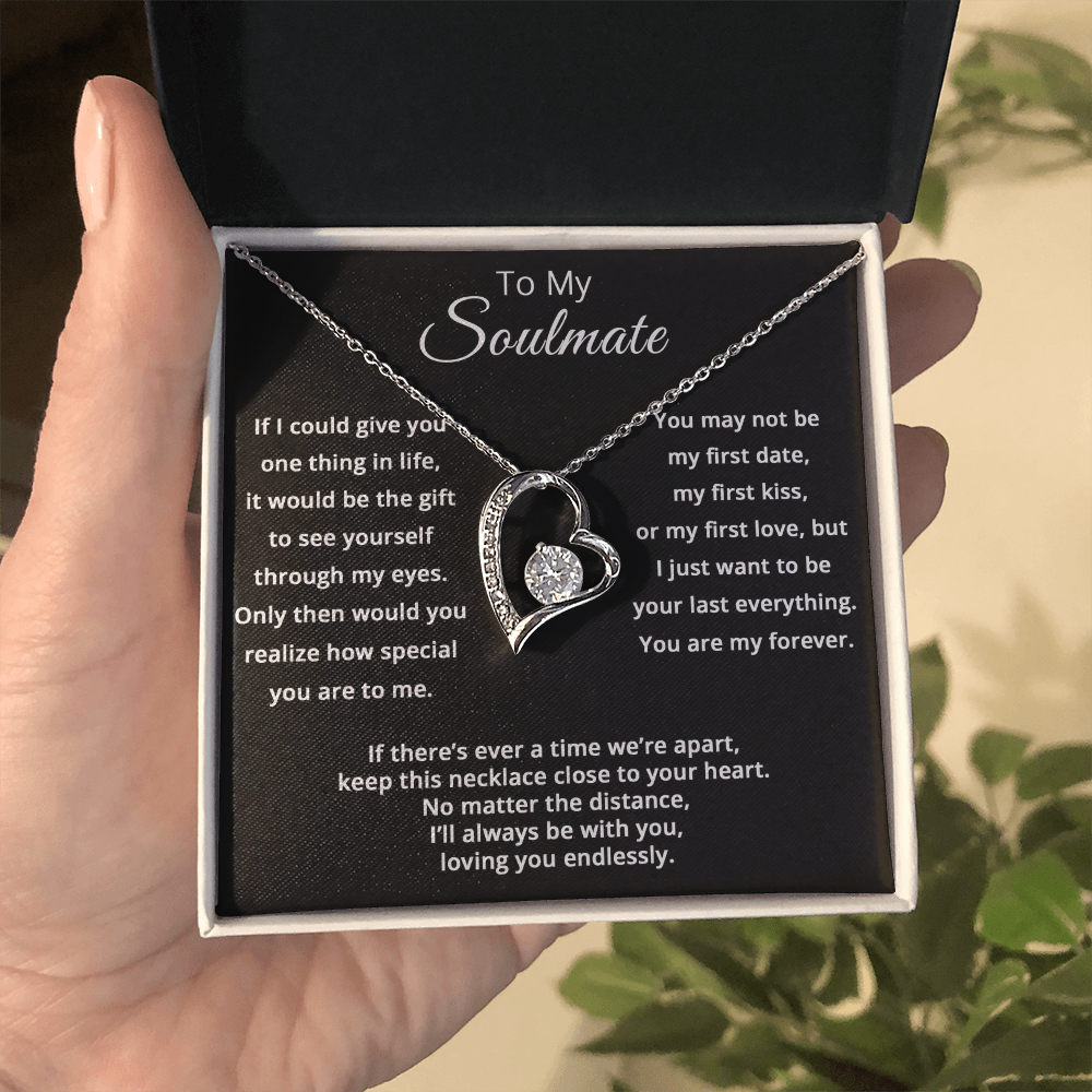 To My Soulmate – Forever Love Necklace Gift for Her | Miora Gifts