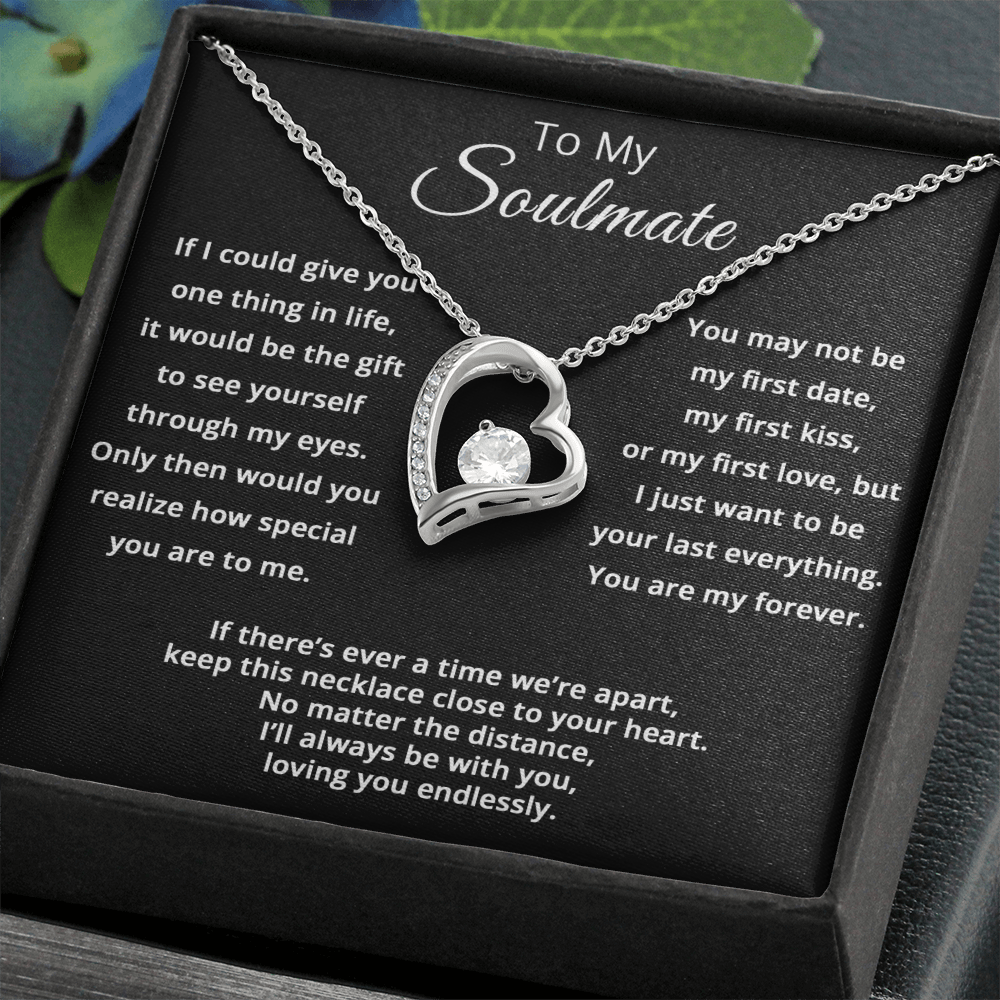 To My Soulmate – Forever Love Necklace Gift for Her | Miora Gifts