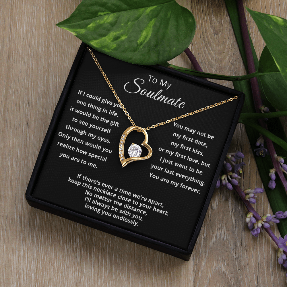 To My Soulmate – Forever Love Necklace Gift for Her | Miora Gifts
