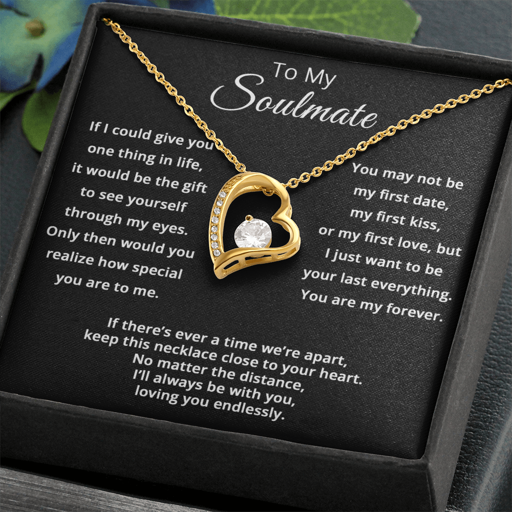 To My Soulmate – Forever Love Necklace Gift for Her | Miora Gifts
